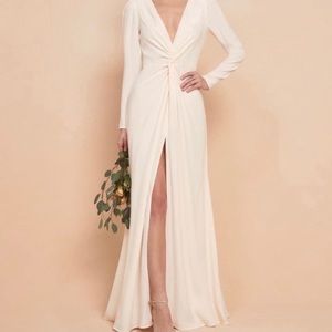 Reformation Gatsby Wedding Dress